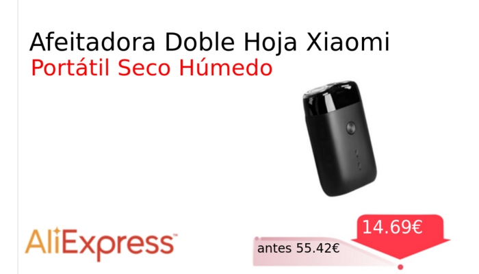 Afeitadora Doble Hoja Xiaomi