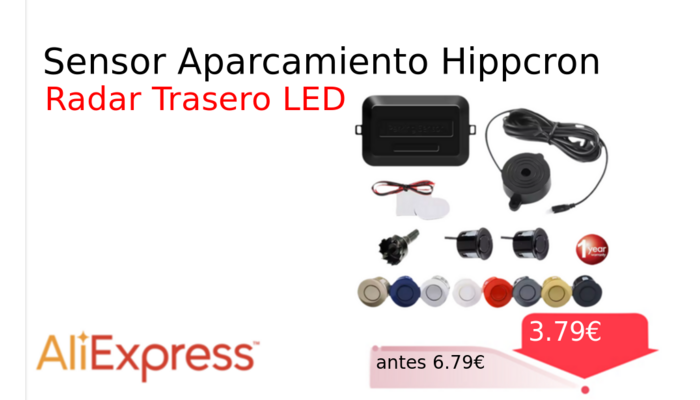Sensor Aparcamiento Hippcron