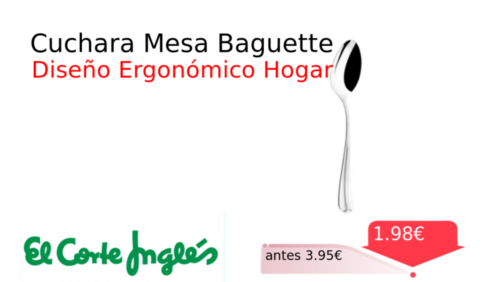 Cuchara Mesa Baguette