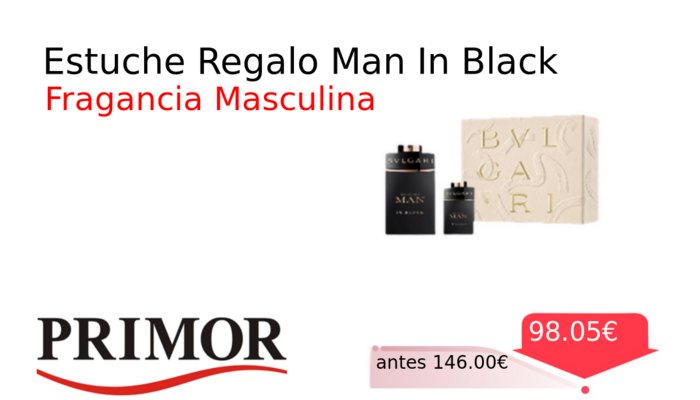Estuche Regalo Man In Black