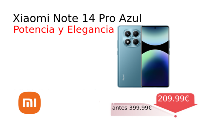 Xiaomi Note 14 Pro Azul