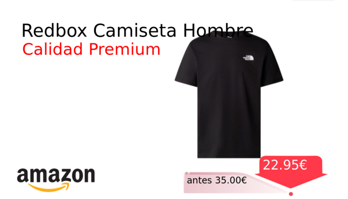 Redbox Camiseta Hombre