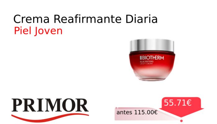 Crema Reafirmante Diaria