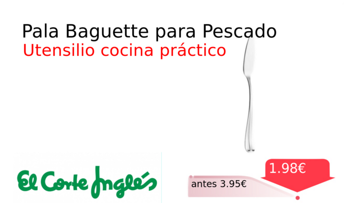 Pala Baguette para Pescado