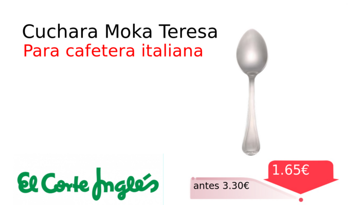 Cuchara Moka Teresa