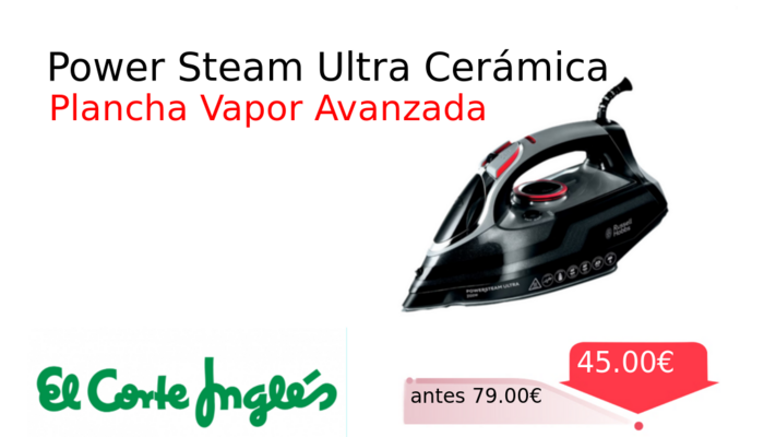 Power Steam Ultra Cerámica