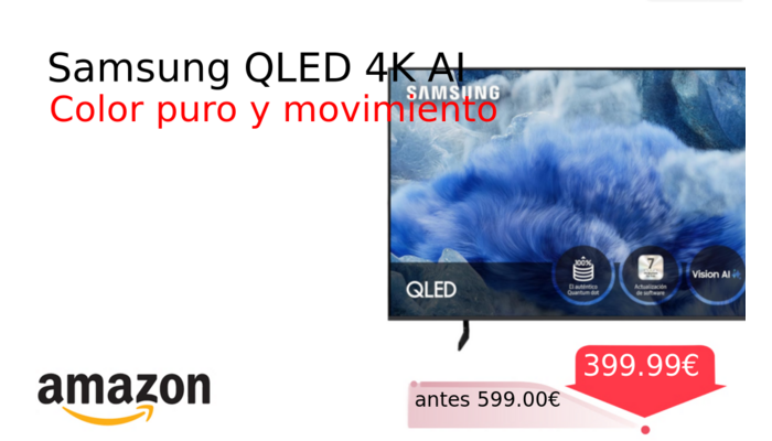Samsung QLED 4K AI