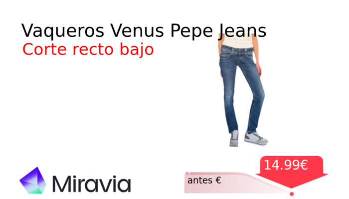 Vaqueros Venus Pepe Jeans