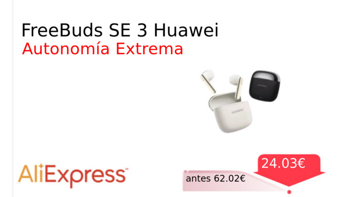 FreeBuds SE 3 Huawei