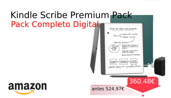 Kindle Scribe Premium Pack