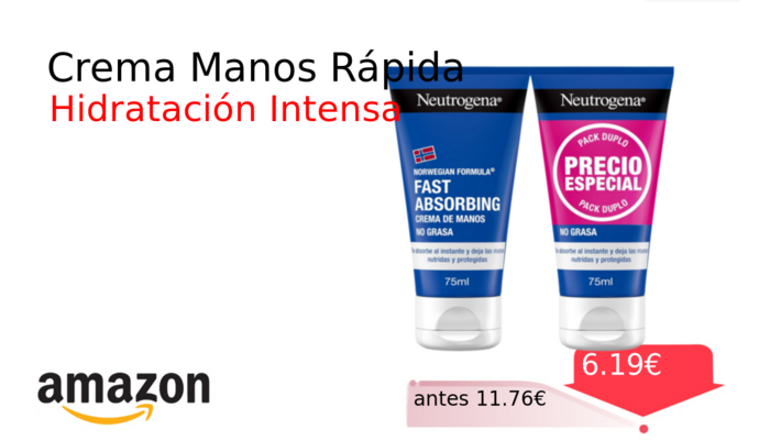 Crema Manos Rápida