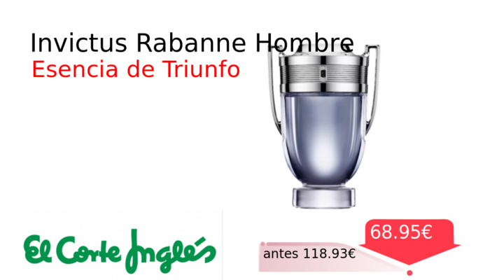 Invictus Rabanne Hombre