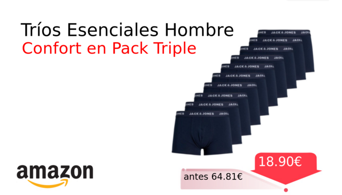 Tríos Esenciales Hombre