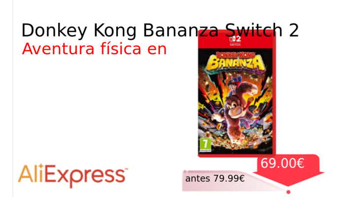 Donkey Kong Bananza Switch 2