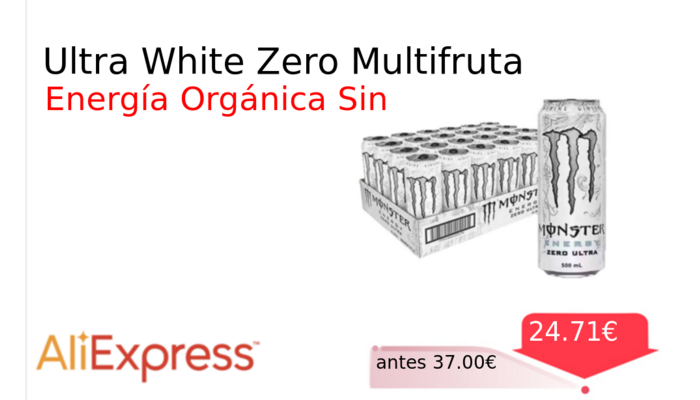 Ultra White Zero Multifruta