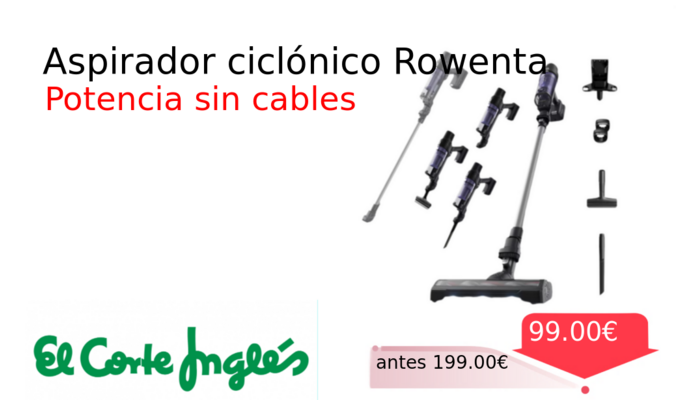 Aspirador ciclónico Rowenta