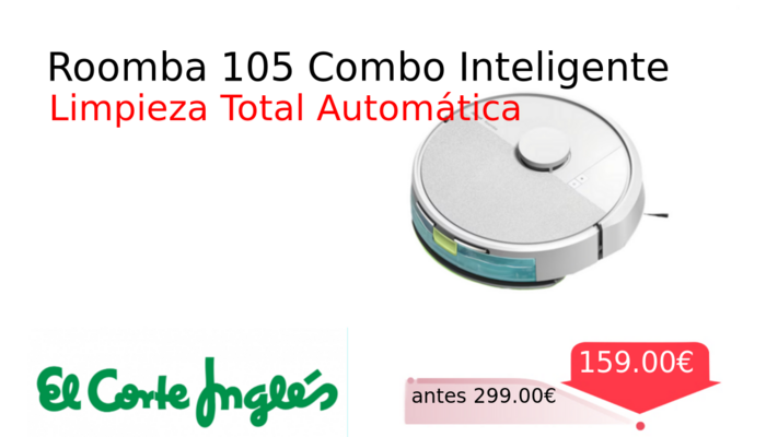 Roomba 105 Combo Inteligente