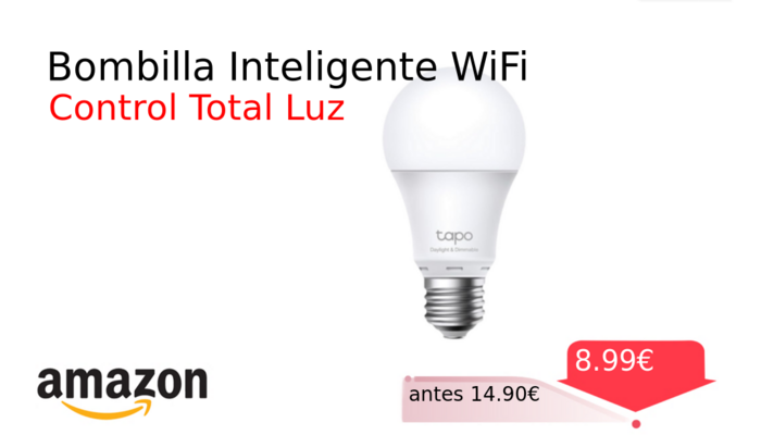 Bombilla Inteligente WiFi