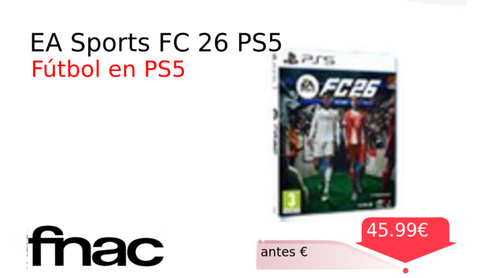 EA Sports FC 26 PS5