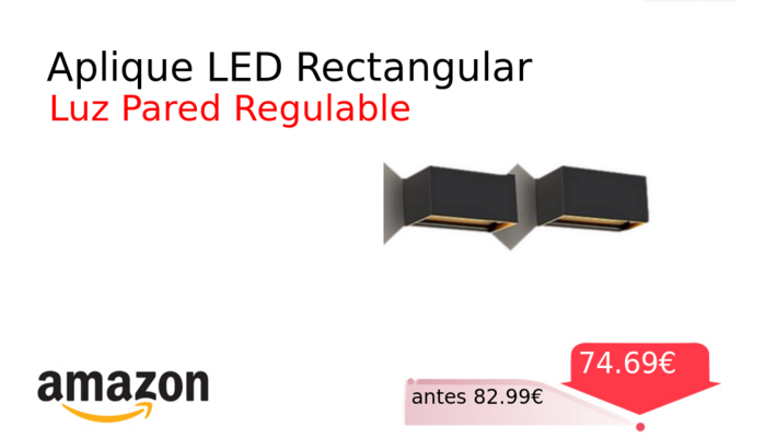 Aplique LED Rectangular