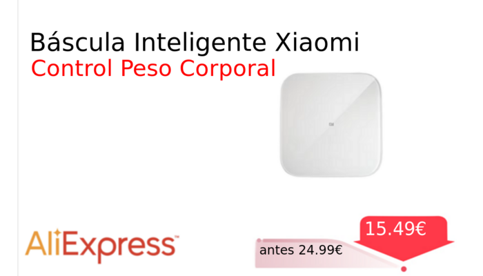 Báscula Inteligente Xiaomi