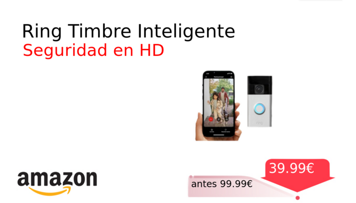 Ring Timbre Inteligente