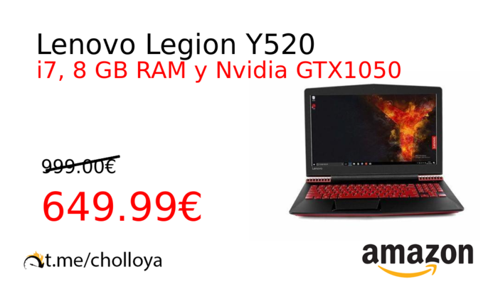 Lenovo Legion Y520