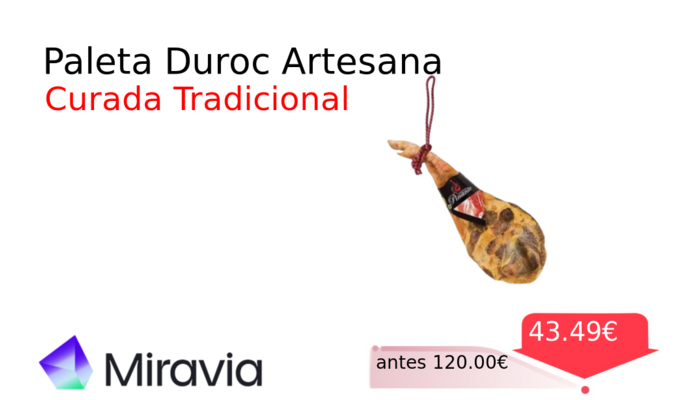 Paleta Duroc Artesana