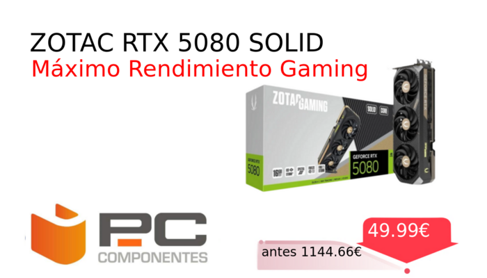 ZOTAC RTX 5080 SOLID
