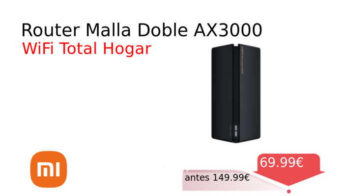 Router Malla Doble AX3000