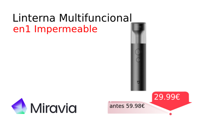 Linterna Multifuncional