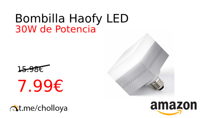 Bombilla Haofy LED