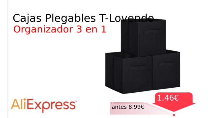 Cajas Plegables T-Lovendo