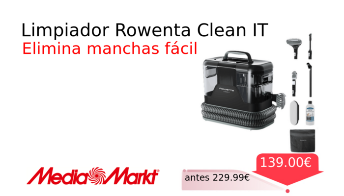 Limpiador Rowenta Clean IT