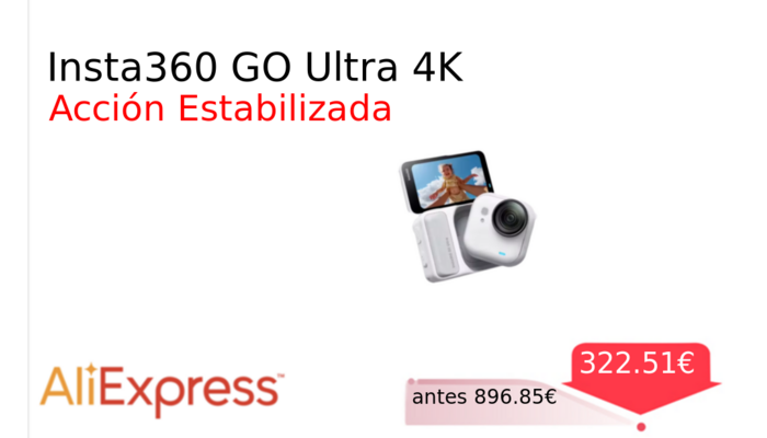 Insta360 GO Ultra 4K