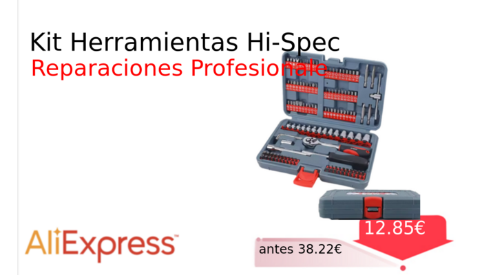 Kit Herramientas Hi-Spec