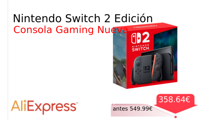 Nintendo Switch 2 Edición