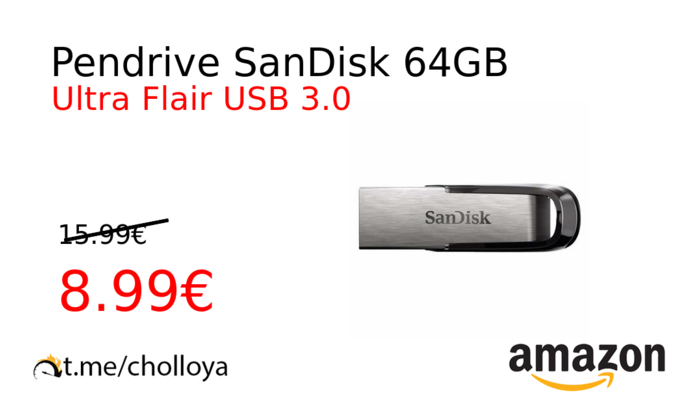 Pendrive SanDisk 64GB