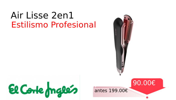 Air Lisse 2en1