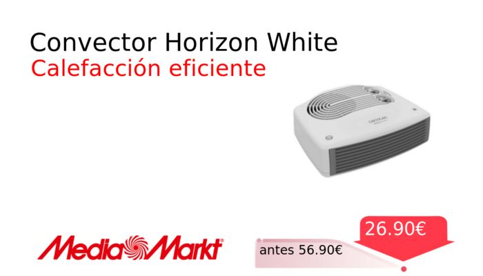 Convector Horizon White