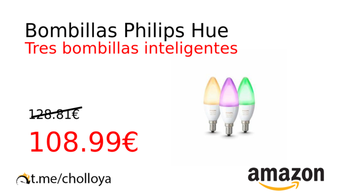 Bombillas Philips Hue 