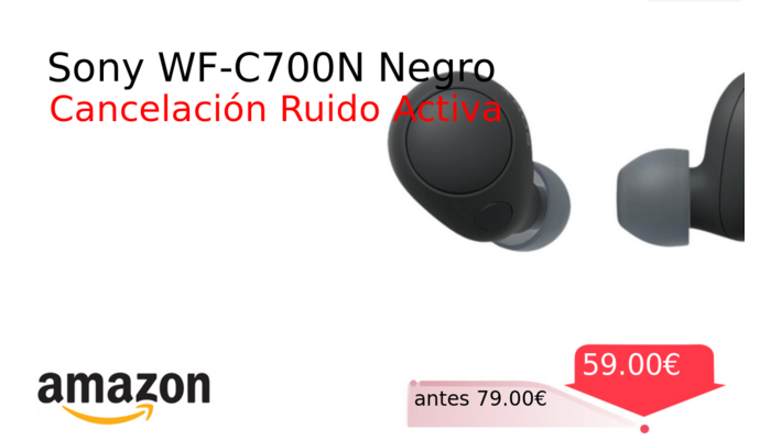 Sony WF-C700N Negro