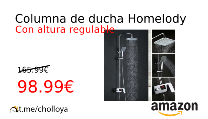 Columna de ducha Homelody