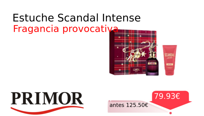 Estuche Scandal Intense