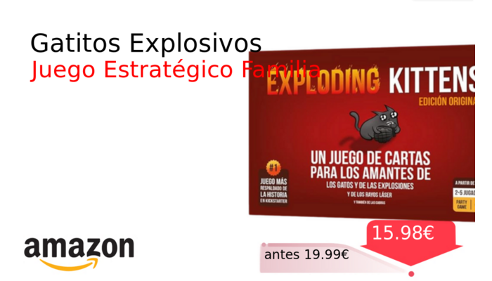 Gatitos Explosivos