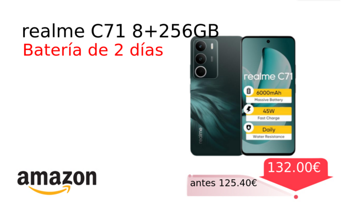 realme C71 8+256GB