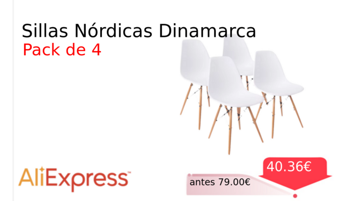 Sillas Nórdicas Dinamarca