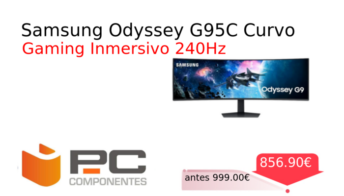 Samsung Odyssey G95C Curvo