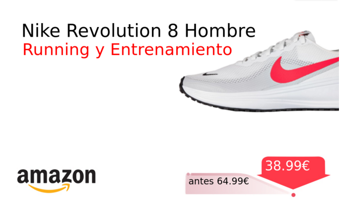 Nike Revolution 8 Hombre