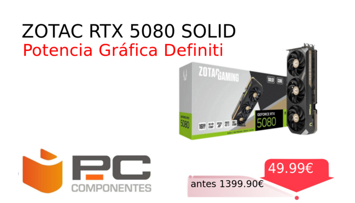 ZOTAC RTX 5080 SOLID